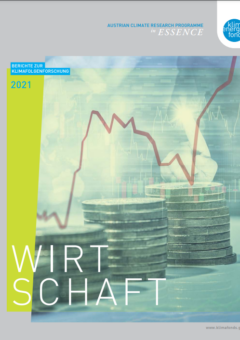 Titelbild der ACRP in essence Ausgabe 2021 zum Thema Wirtschaft.