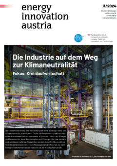 Titelblatt mit Text auf Bild einer Industrieanlage.